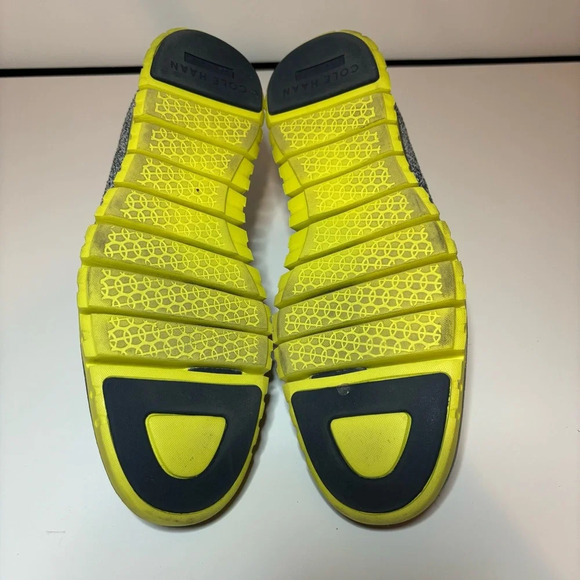 Cole Haan Zerogrand Stitchlite Wingtip Grey Knit/Green C30411 Men’s Size 9.5 M - Picture 8 of 9